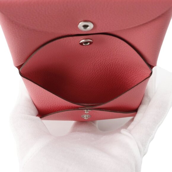 HERMES Calvi Duo Evercolor Rose Azalee - Picture 5 of 5